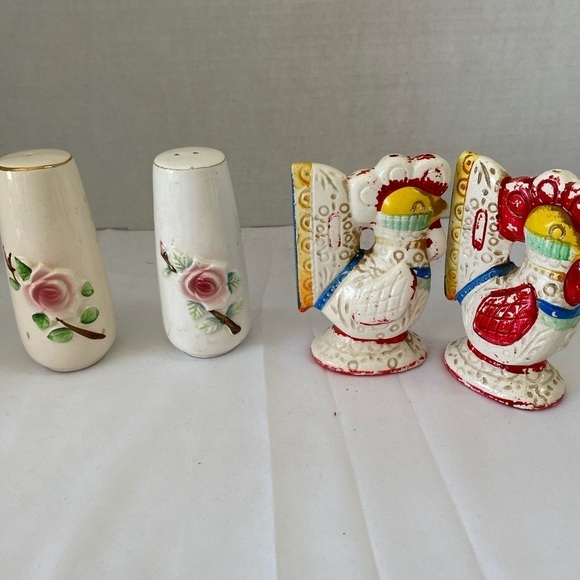 Two sets Vintage Salt & Pepper Shakers (EN) - Picture 9 of 11